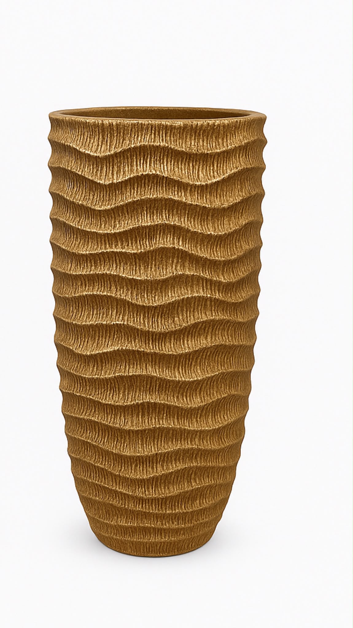 4be06540-c933-4cbc-8676-02b22fdb961b.jpg VASE GOLD - Image 1