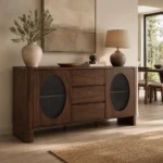 Buffet en bois clair - Image 7