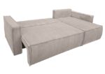 Canapé "Paris pearl" convertible 232x147x72cm - Image 4