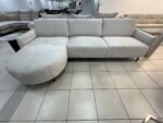 Canapé "Carlton" d'angle gauche chenille beige 299x160cm - Image 2